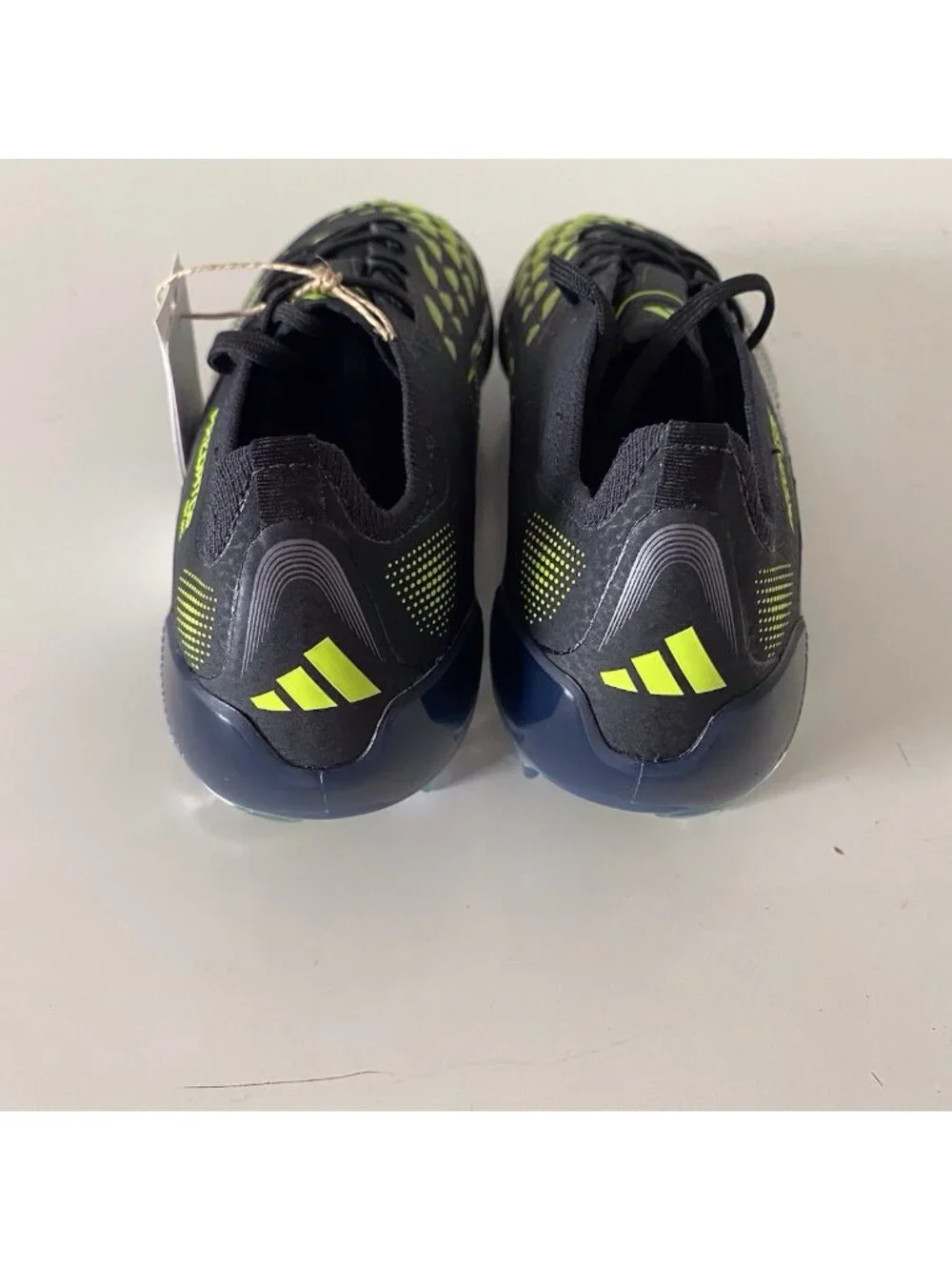 adidas Predator Elite FG Soccer Cleats JI1085 Electric Stealth Pack Men's Sz 6.5